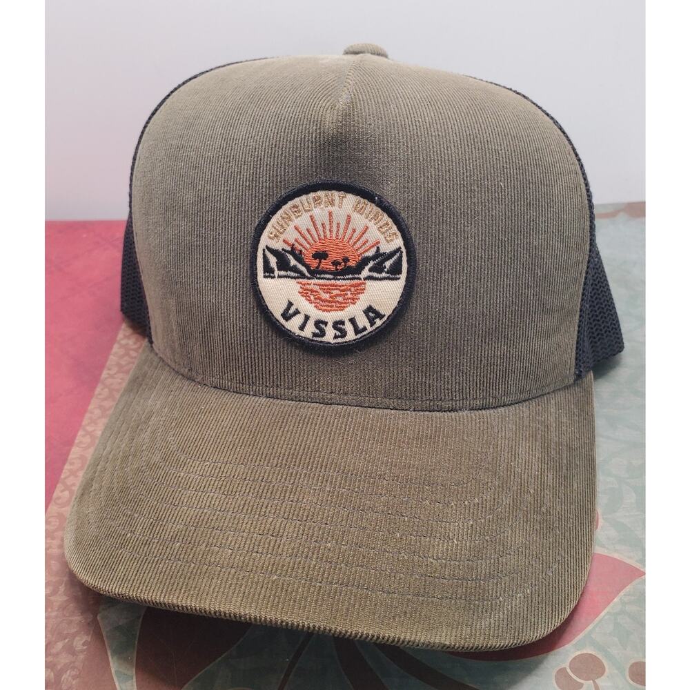 Vissla Snapback Trucker Hat "Sunburnt Minds" Surf Skate Beach Summer OG Cali